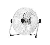 Metal Industrial Fan, High Velocity Outdoor Pedestal Fan, 4-Speeds Control Portable Floor Fan, With Aluminum Blades And 9.8-foot Power Cord For Workshop, Garage, And Shop(Silver,16in)