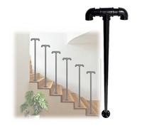 Metal Industrial Stair il Non Slip Safety Railing for Elderly 70cm Easy Install Iron Fence Post Corrimano per Scale Staircase Guardrail
