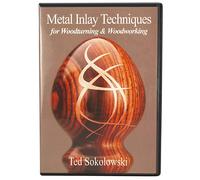 Metal Inlay Techniques for Woodturning and Woodworking