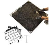Metal Inspection Cover Square & Rectangular T for Public Walk Areas 450 x 450 mm HeavyDuty for Drainage and Sewage Systems
