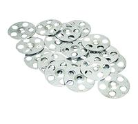 Metal Insulation Washer disc 35mm Qty 100 Galvanised Steel Passivated Steel