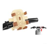 Metal Internal Bike Phone Mount 4.8-7.2 Inch Stable(Cream white)