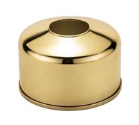 Metal Iron Canister Camping for 230g Propane G2 Tank Electroplated Protective Shell for Cover Hiking Bbq for Gas (yellow)