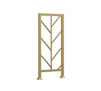 Metal Iron Stair Balustrade Set - Indoor/Outdoor Railing for Attic, Balcony & Deck Decor - 5 Elegant Styles - Enhance Safety & Aesthetics