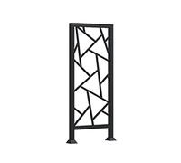 Metal Iron Stair Balustrade Set Indoor/Outdoor Railing for Attic Balcony & Deck Decor 5 Elegant Styles - White Size: Style 1 - Enhance Safety & Aesthetics