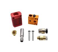 Metal J-Head CR10 Hotend Extruder Kit Heat Block 12/24V 0.4mm Nozzle 1.75mm Filament For CR10s 3D Printer Accessories(24v)