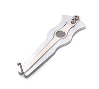 Metal Jaw Harp Mouth Harp Steel Plucked Folk Instrument, Compact Handheld Music Tool for Beginner Practice, Travel Playing, Gatherings, 3.93in Mouth