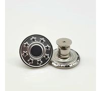 Metal Jeans Button Detachable Pants Snap Fastener Pins Adjustable Jeans Waist Button Sewing Buckles Screw Repair Kits-5-2pcs