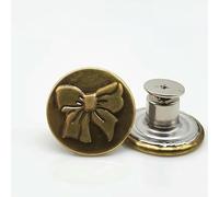 Metal Jeans Button Detachable Pants Snap Fastener Pins Adjustable Jeans Waist Button Sewing Buckles Screw Repair Kits-14-2pcs