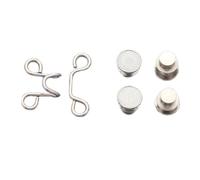 Metal Jeans Button Tighteners Adjustable Pants Waist Tighteners Waistband Adjusters Waist Buckles for Jeans Trousers No Sewing Dress/Jeans Extender Button