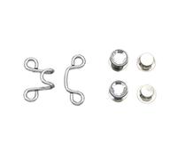 Metal Jeans Button Tighteners Adjustable Pants Waist Tighteners Waistband Adjusters Waist Buckles for Jeans Trousers No Sewing Dress/Jeans Extender Button