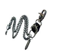 Metal Jeans Chain 60-80cm Silver Punk Hip-hop Waist Chain | Hanging Keys and Small Accessories, Universal for Pants, Trendy Gothic Look for Women and Boys