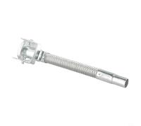 Metal Jerry Can Spout Nozzle, 30 cm Length, Flexible Pourer for Standard 5L, 10L, 20L Jerry Cans, Silver