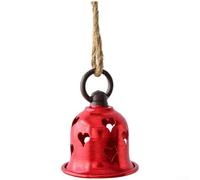 Metal Jingle Bell Ornaments for Christmas For Tree Hanging to Create Festive Sounds and Classic Seasonal Ambiance (A)