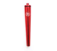 Wise Skies Metal Joint Holder Doob Tube Pink Key Ring Water Resistant Smoking Rolling Accessory (Red)