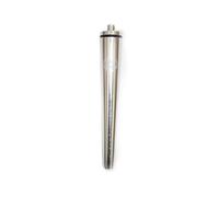 Wise Skies Metal Joint Holder Doob Tube Pink Key Ring Water Resistant Smoking Rolling Accessory (Silver)