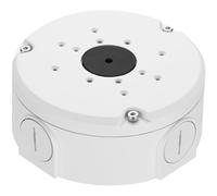 Metal Junction Box Compatible with Ubiquiti Camera Accessories for Unifi Dome Turret Bullet Cameras (G3,G4,G5, G6, AI,Pro) (White, Standard)