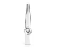 Metal Kazoo for Beginners, Mouth Harmonica Flute Instrument with Aluminum Build, Compact 12 cm Size for Guitar Playing Partner - Gold