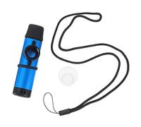 Metal Kazoo Instrument Blue Beginner Model with Extra Membranes