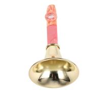 Metal Kazoo Trumpet Shaped Beginner Wind Instrument for Adults and Teens