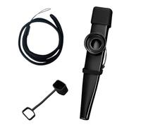 Metal Kazoos Set for Children - Portable Musical Instrument, Clear and Stable Sound, Comfortable and Non-Slip Handle, Whistle with Tonal Hole, Washable Mini Instrument | Accompaniment On the Go