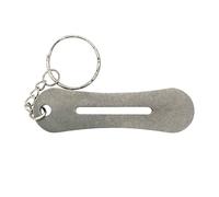 Metal Key Turner & Pocket Sized Grip Device (Arthritis and Mobility aid) (Tool, Keyring and Chain - Pack of 1)