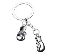 Metal Keychain - Boxing Mitt Keychain 3D | Portable Pocket Keychain for Party Favors, Porte ecorative for Backpacks, School Bag, Carry Bag, Travel Bags and Camping, Se référer à la description