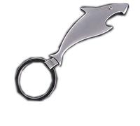 Metal Keychain Shaped Shark Bottle Opener Key Rings Keyring Bag Car Pocket Ornaments For Women Men Souvenirs Birthday Gift