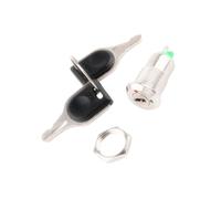 Metal Keyed Ignition Switches 12mm 2 Pin Electrical On/Off With Wiring Accessories For Automotive Applications Operated Switches With Connector