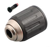 Metal Keyless Drill Chuck, 1/2 Inch Drill Chuck Replacement Parts Number 766027-7 Compatible with DHP484 DDF484 DDF446 BHP452 Power Tool Accessory
