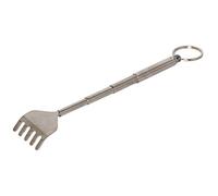 Metal Keyring, Telescopic Back Scratcher, Approx. 16 cm