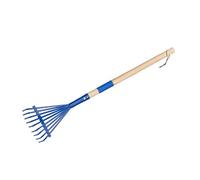 Metal Kids Harrow with Handle Small Child Size for Gardening Multicolor Dor Kids Garden Yard Tools Gifts Outdoor Gardening Equipment