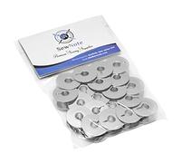 Metal L Bobbins Brother PR600 PR620 PR650 PR-1000 PQ1500 BERNINA 1000 1001 1007 (20 Pack)