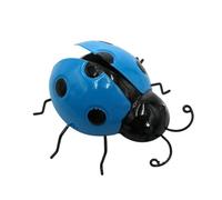 Metal Ladybird with Magnet in Blue Fridge Magnet Dimensions (L x W x H) Approx. 9.5 x 9.5 x 4.5 cm
