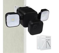 Metal Large Corner Mount Compatible with Blink Outdoor 4 Floodlight Camera/Blink Outdoor 3 Floodlight Camera, Achieve a 270° Wider View of Exterior Wall Corner, Solid Weatherproof Mounting Bracket