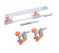 Metal Large Drawer Panel Installation Clip Woodworking Fixing Clamp for Furniture Front Panel Positioning Mount Woodworking Template