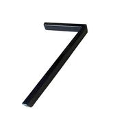 Metal Large House Numbers 5 Inches House Numbers Letters Outdoor Street Address Sign Plates Floating Metal Door Number Doorplates Modern Mailbox Signs 0-9 Door Numbers(7)