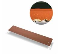 Metal Lawn Edging Brown 13.5x120cm Rustproof