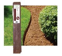 Metal Lawn Edging Rust Non-Galvanised Steel - Durable, Flexible, Bends, And Joins, 5M (Pack Of 5 X1M Lengths) By Devonia London