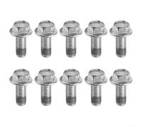 Metal Lawn Mower Blade Screws Compatible with for STIGA Park 100B Villa 85B Garden Series Ride-On Mowers for Secure Fastening and Easy Installation(10pcs)