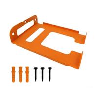 Metal lawn mower wall bracket designed for heavy duty support, offering a practical solution for garden tool storage and space optimization (1pcs)
