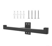 Metal Leaf Blower Storage Rack With Hook For Backpack Frame, Black Support Bracket For Garden Tools And Outdoor Equipment Organization, 13.74 Inch