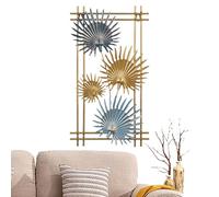 Metal Leaf Wall Decor - Handmade Metal Ginkgo Leaves, Leaf Sculpture Decoration | Handmade Ginkgo Wall Hanging Decoration, 3D Wall Accent Home Gallery Ornament