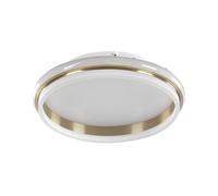 Metal LED Ceiling Lamp 42 cm White and Gold TAPING [EEK: G]