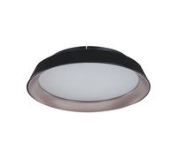 Beliani Led Ceiling Lamp Bilin Metal Black
