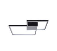 Metal LED Ceiling Lamp Black OKSU [EEK: A]