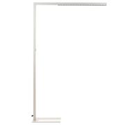 Metal LED Floor Lamp Silver MENSA [EEK: F]