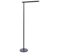 Metal LED Office Floor Lamp Black PERSEUS [EEK: E]