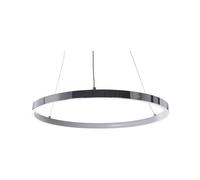 Metal LED Pendant Lamp ø 40 cm Silver JORDAN [EEK: A]