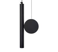 Beliani Led Pendant Lamp Damas Metal Black